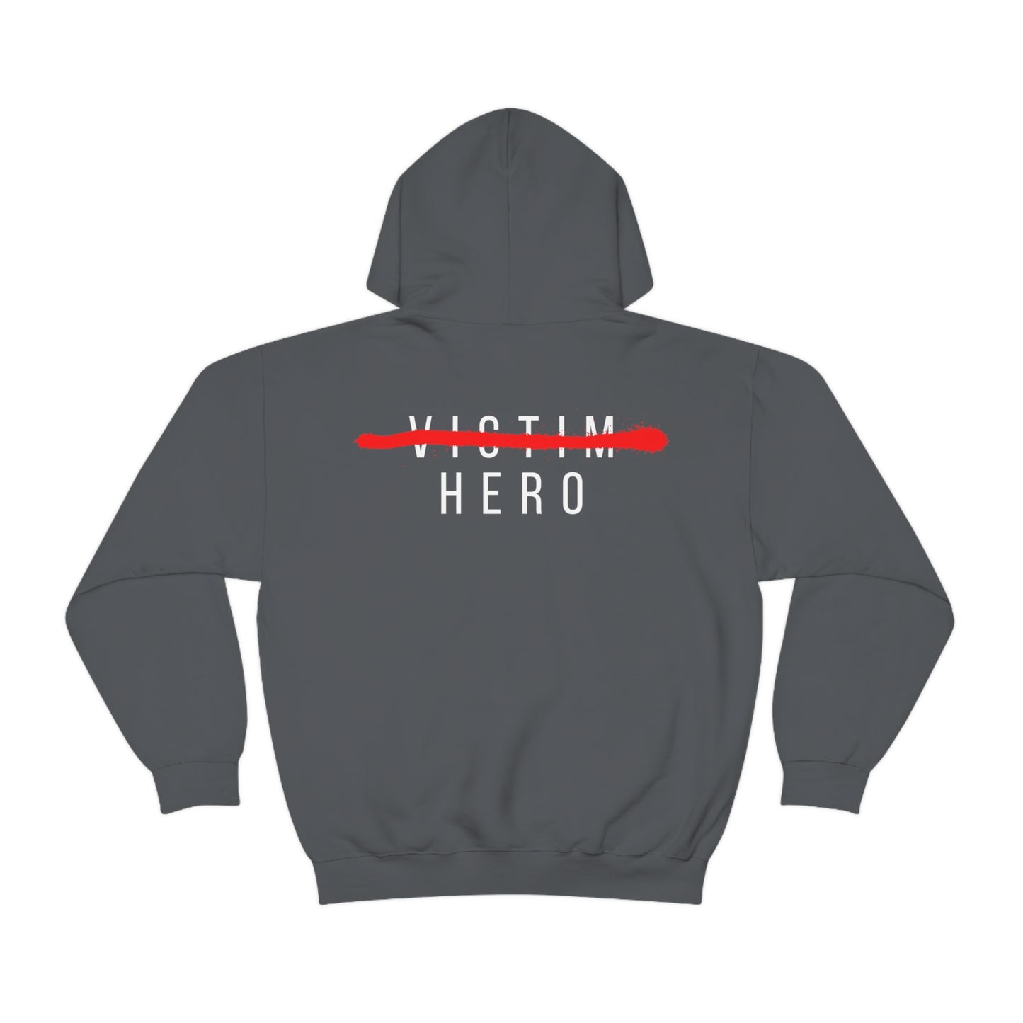 HERO Heavy Blend™ Hooded Sweatshirt (logo on back)