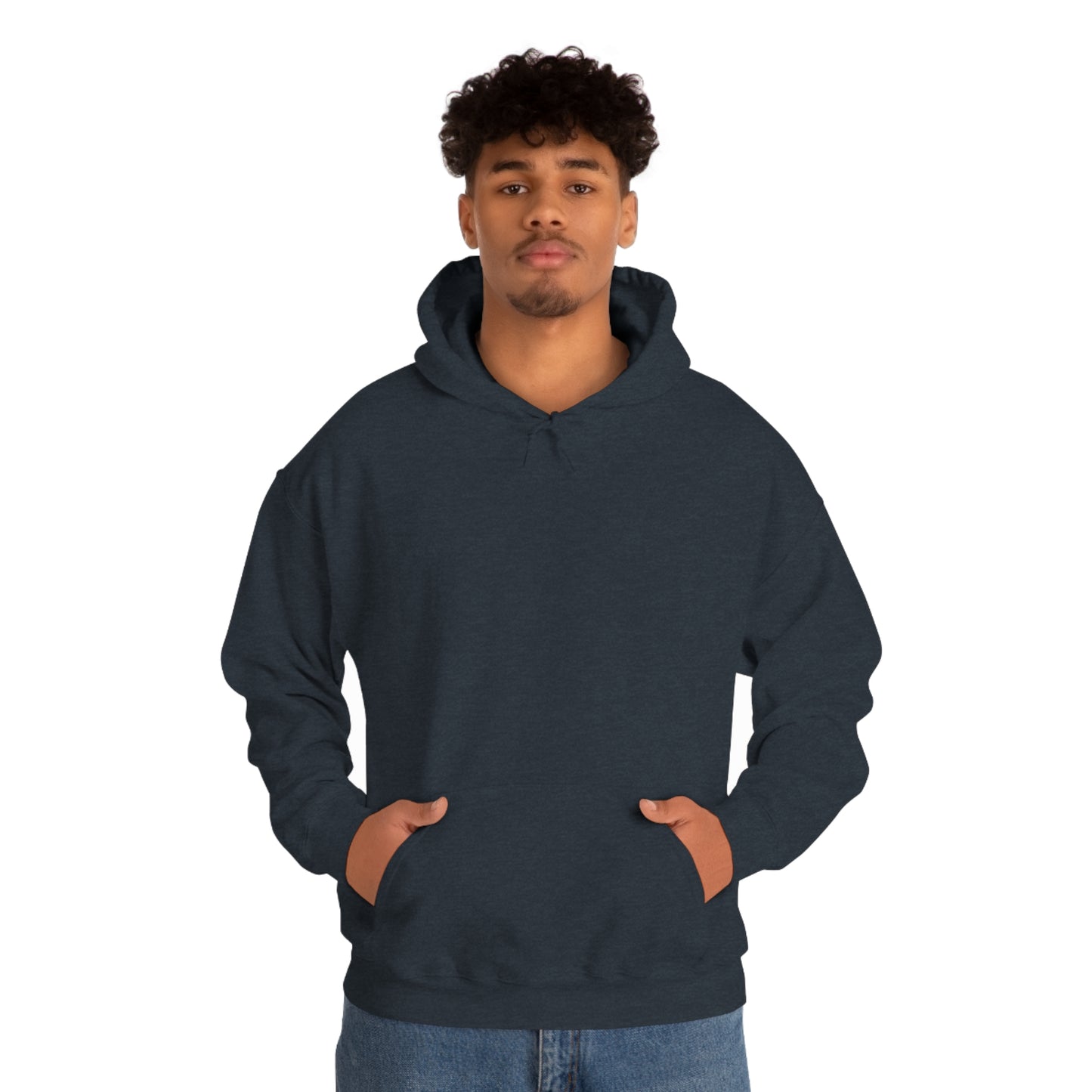 HERO Heavy Blend™ Hooded Sweatshirt (logo on back)