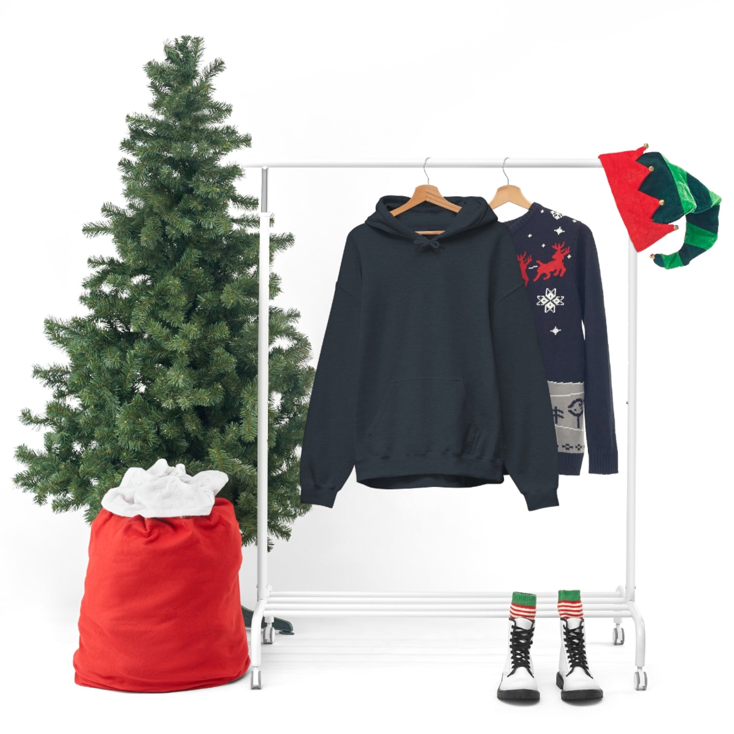 HERO Heavy Blend™ Hooded Sweatshirt (logo on back)