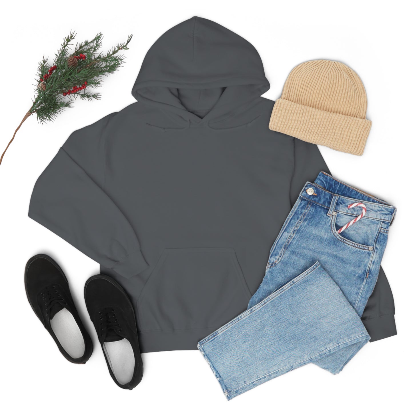 HERO Heavy Blend™ Hooded Sweatshirt (logo on back)
