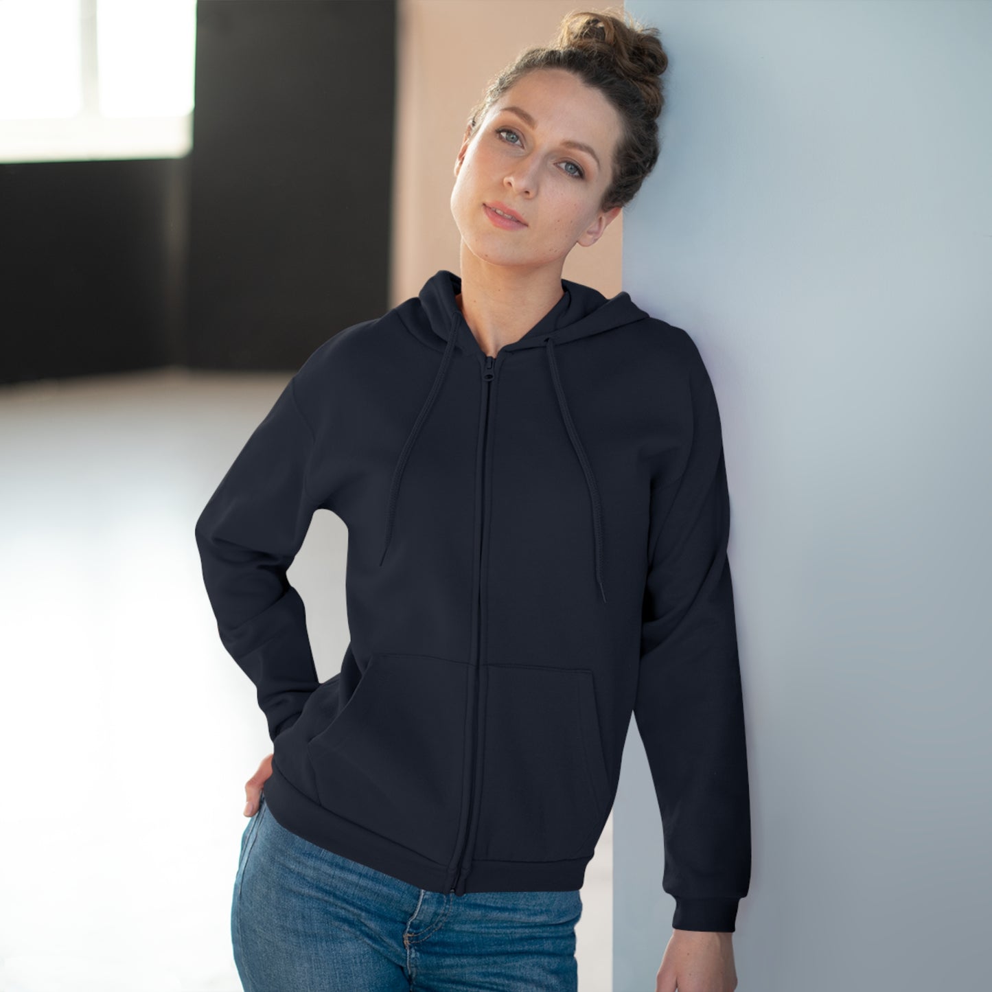 HERO Zip Up Hoodie (logo on back)