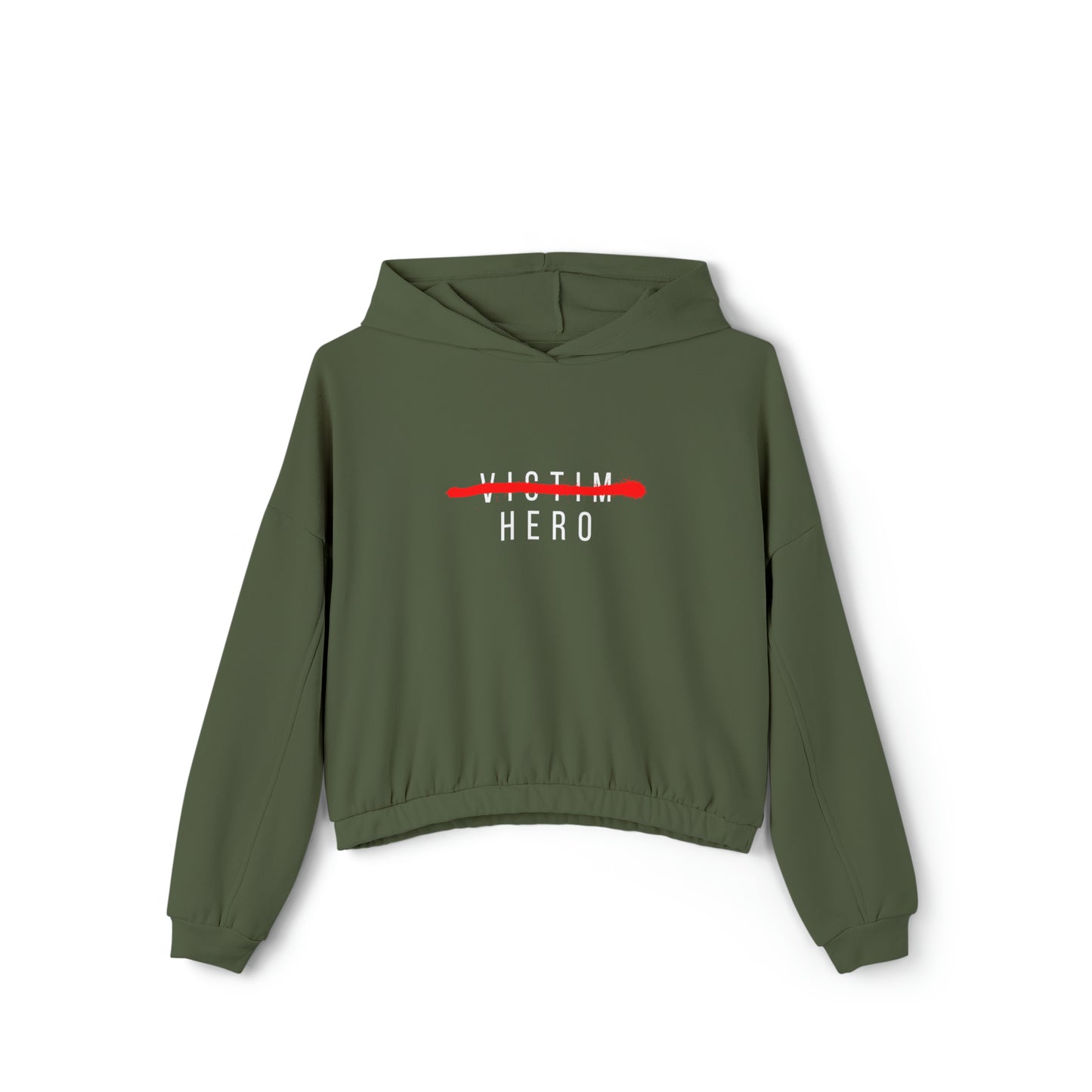 Hero Women's Cinched Bottom Hoodie