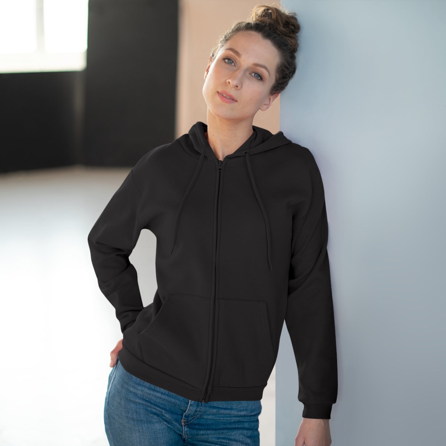 HERO Zip Up Hoodie (logo on back)