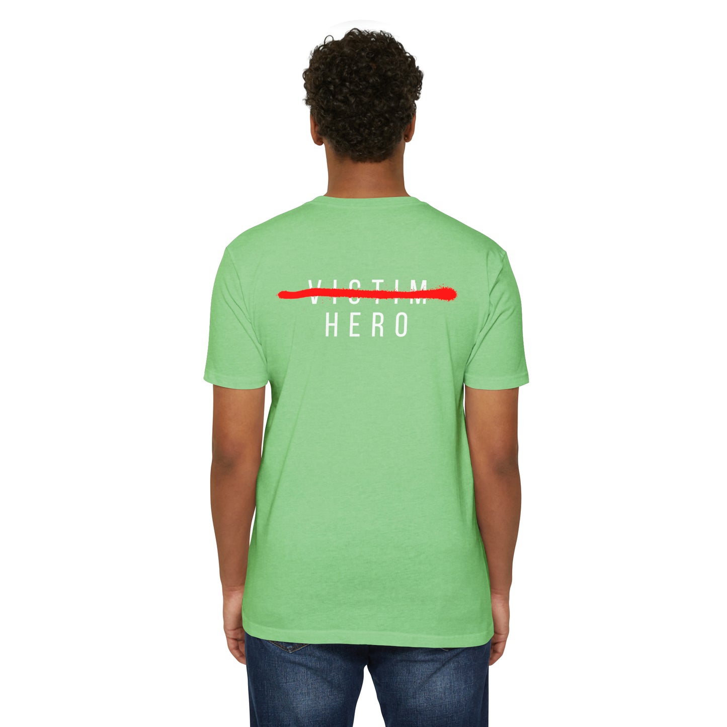 No One is Coming To Save You Unisex CVC Jersey T-shirt