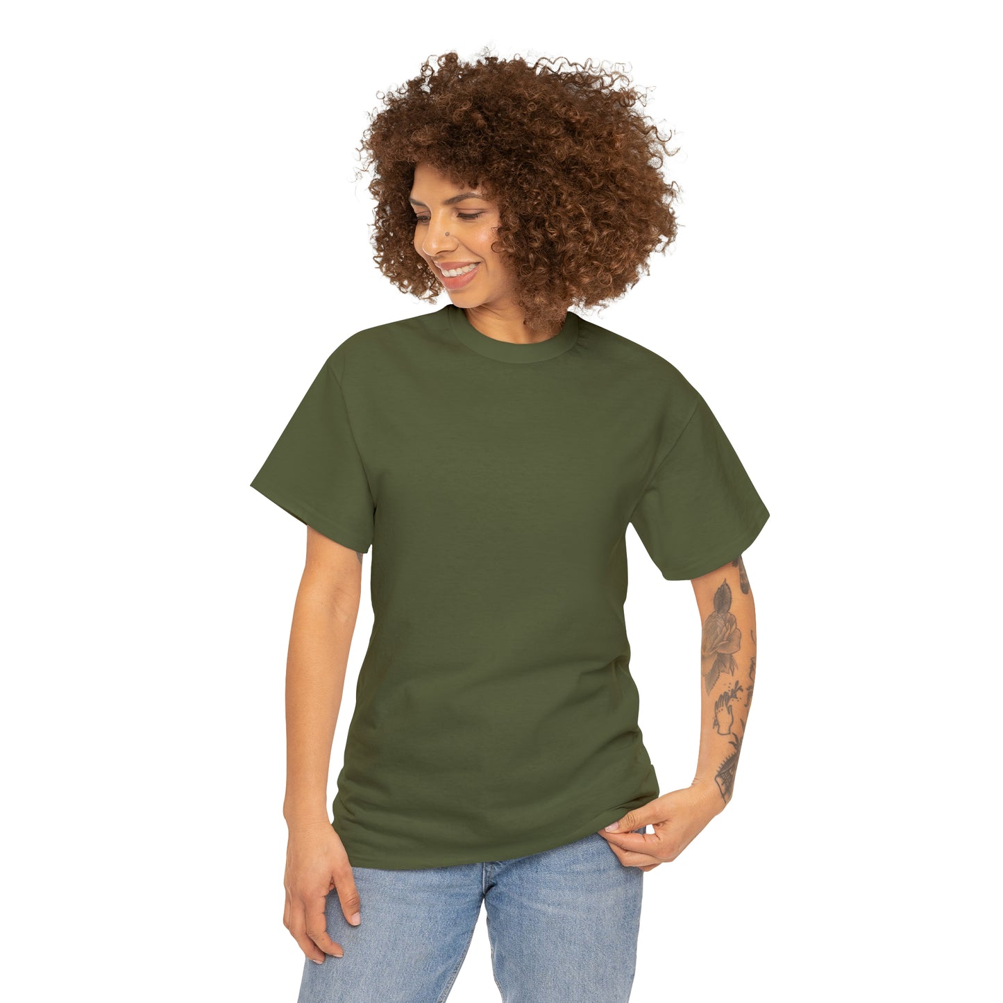 HERO Heavy Cotton Tee (logo on back)