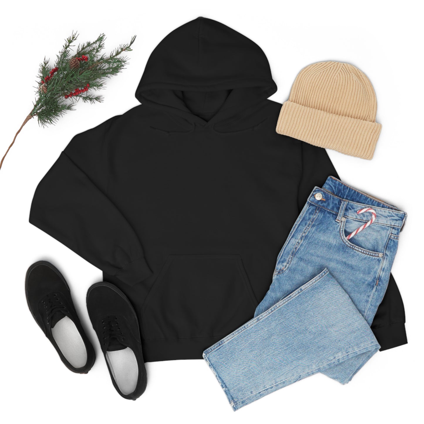 HERO Heavy Blend™ Hooded Sweatshirt (logo on back)