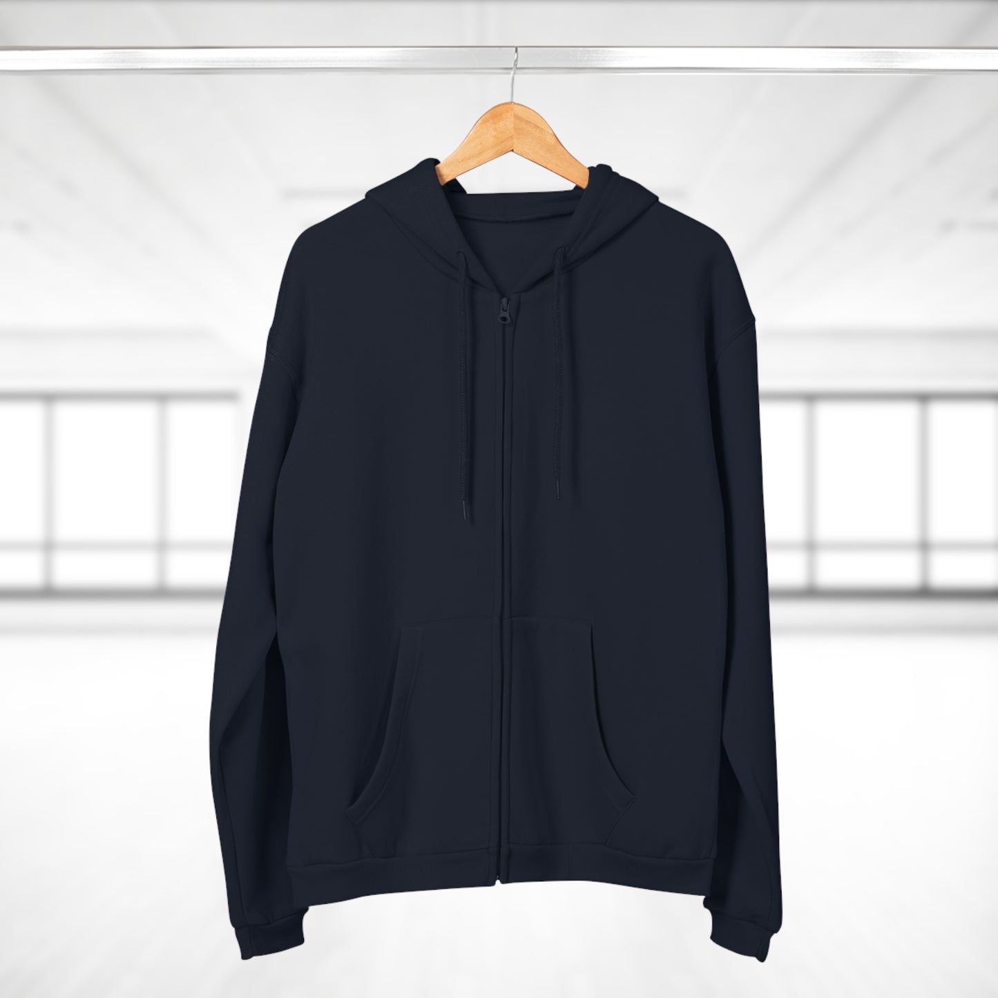HERO Zip Up Hoodie (logo on back)