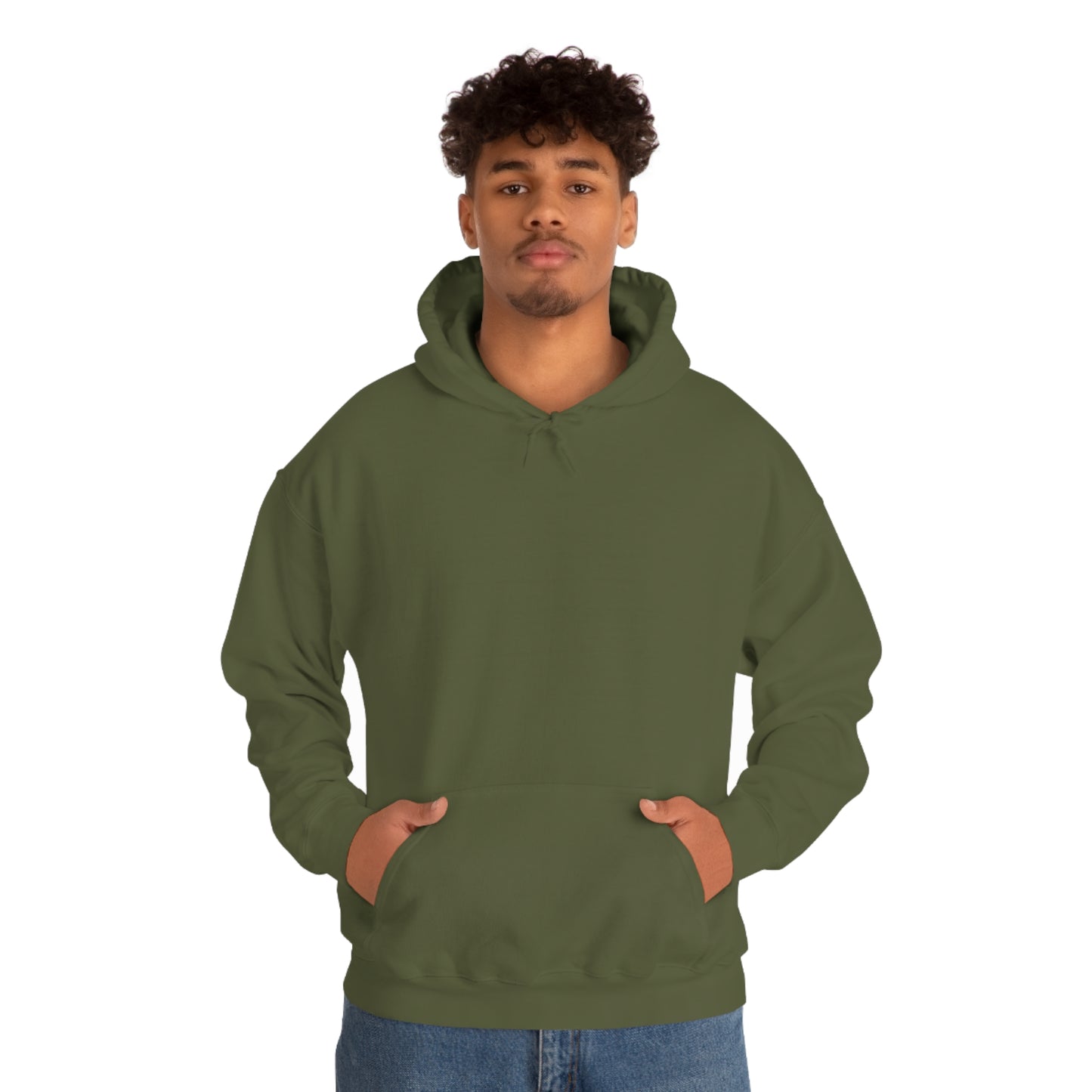 HERO Heavy Blend™ Hooded Sweatshirt (logo on back)