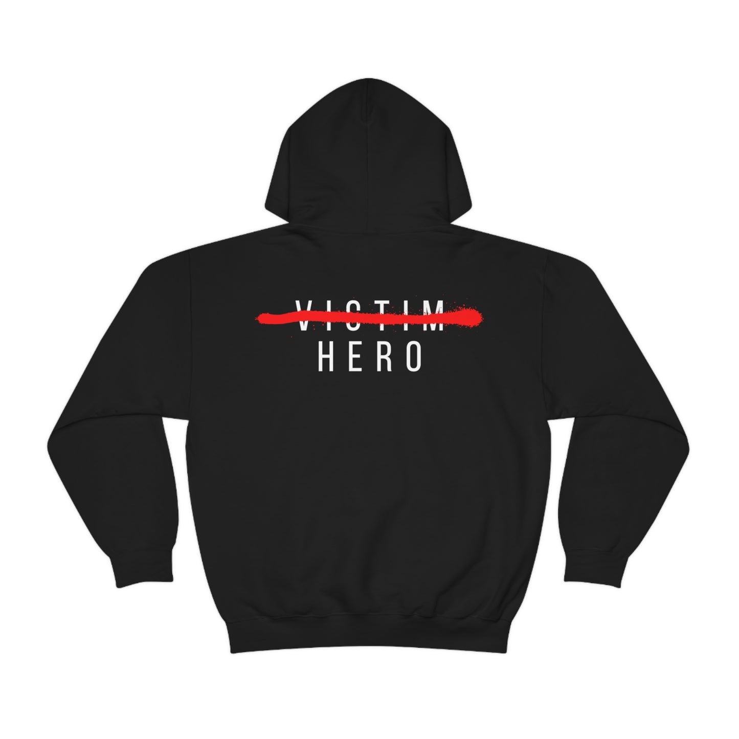 HERO Heavy Blend™ Hooded Sweatshirt (logo on back)