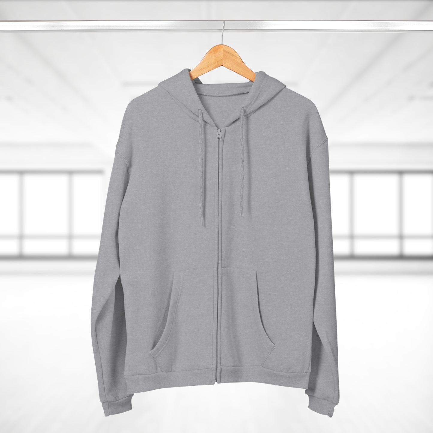 HERO Zip Up Hoodie (logo on back)