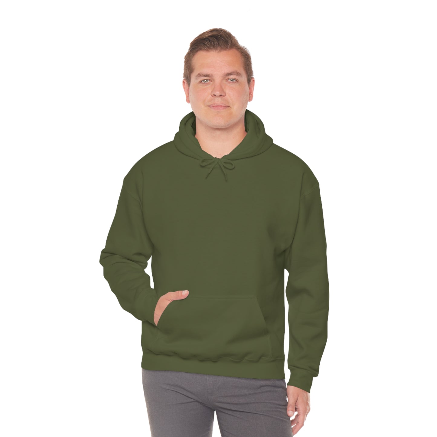 HERO Heavy Blend™ Hooded Sweatshirt (logo on back)