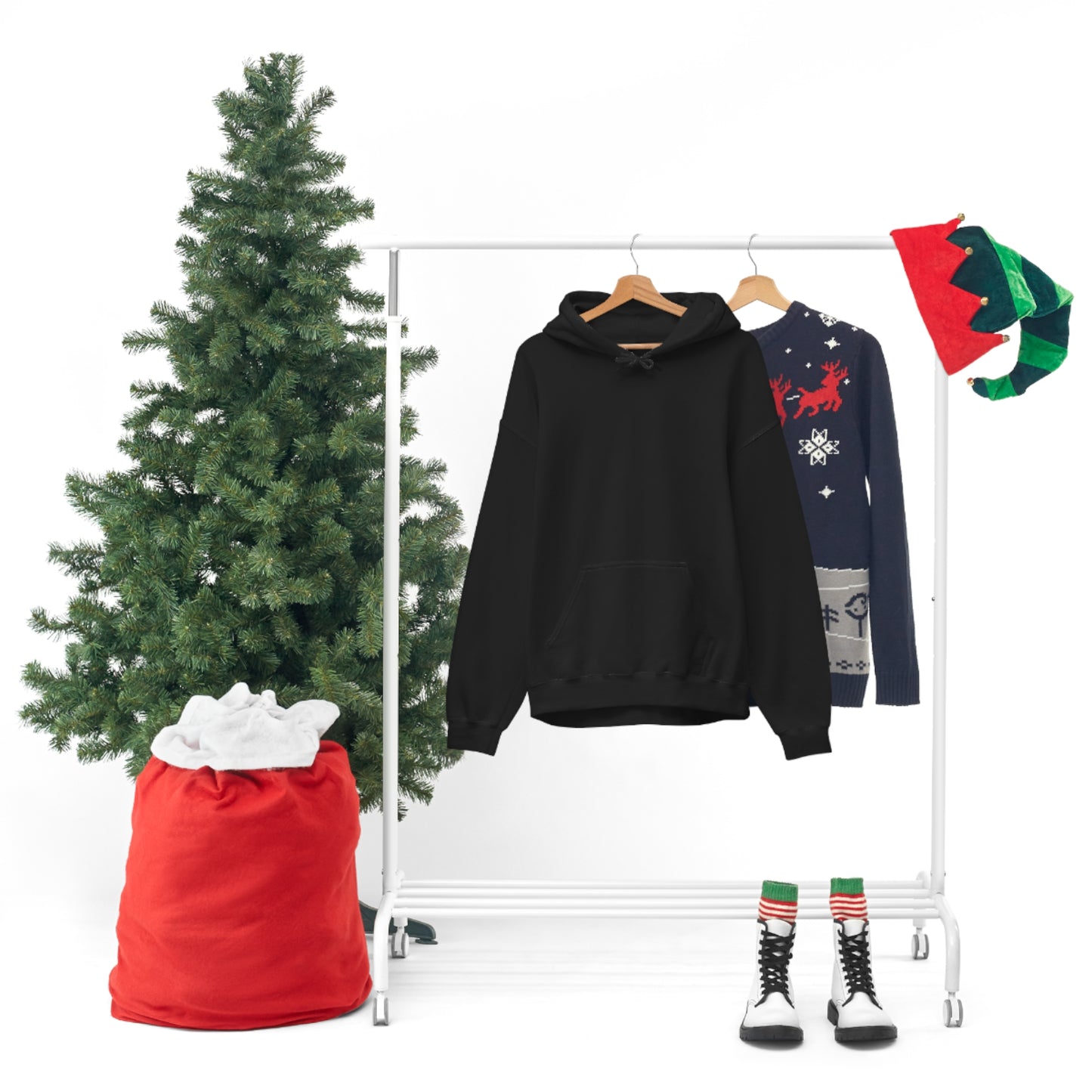 HERO Heavy Blend™ Hooded Sweatshirt (logo on back)