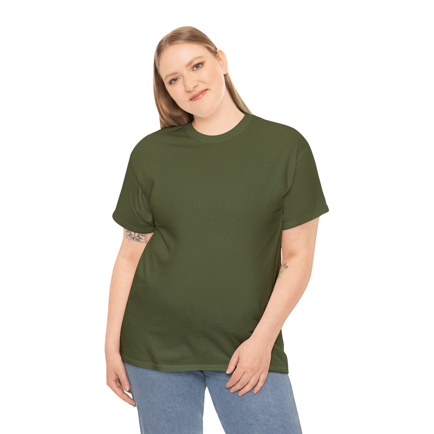 HERO Heavy Cotton Tee (logo on back)