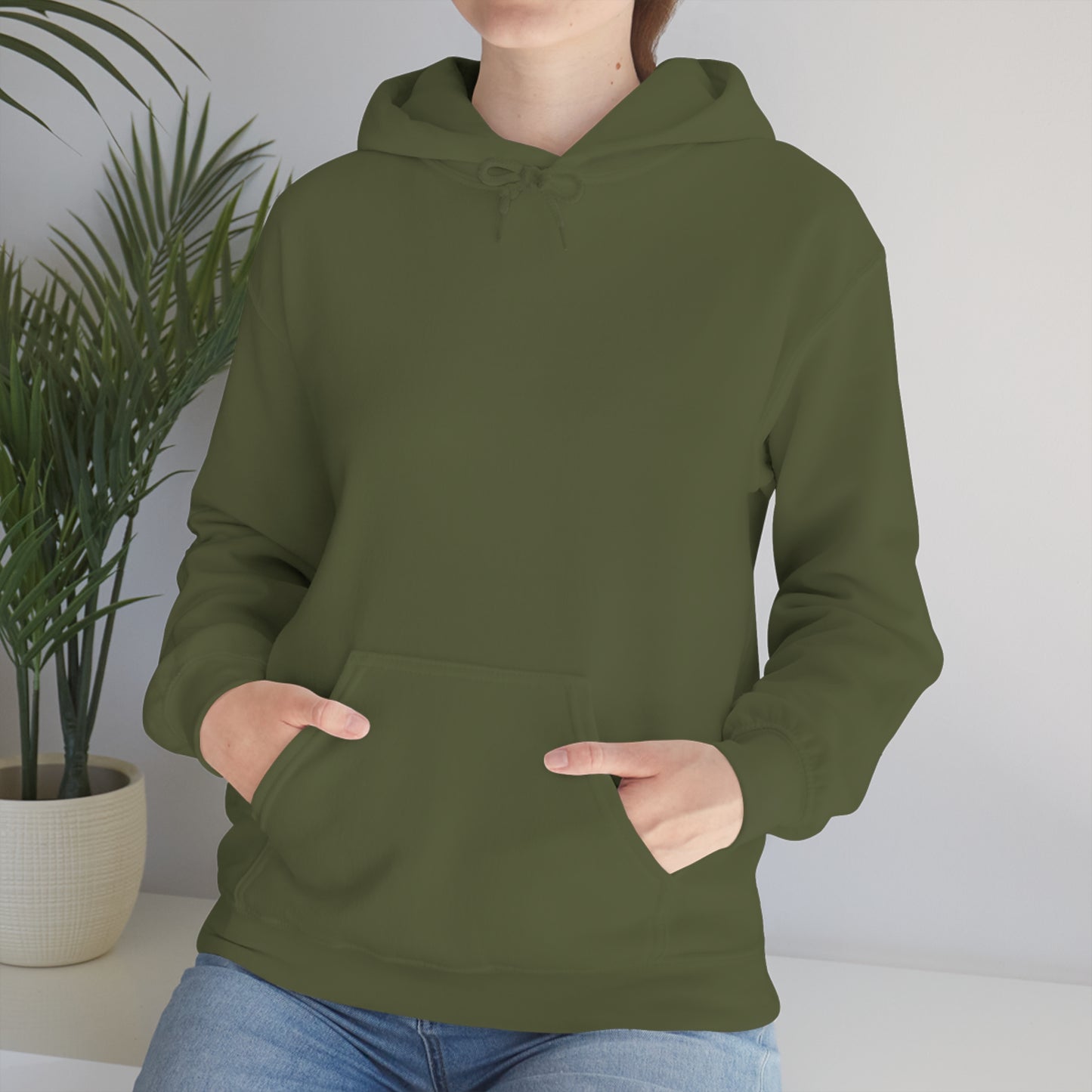 HERO Heavy Blend™ Hooded Sweatshirt (logo on back)