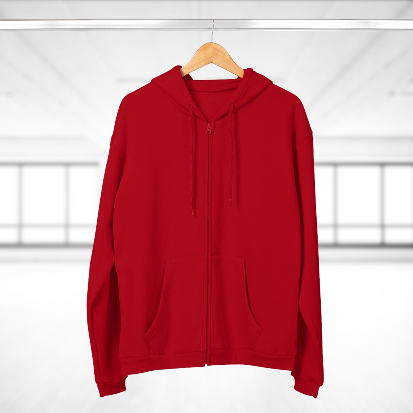 HERO Zip Up Hoodie (logo on back)