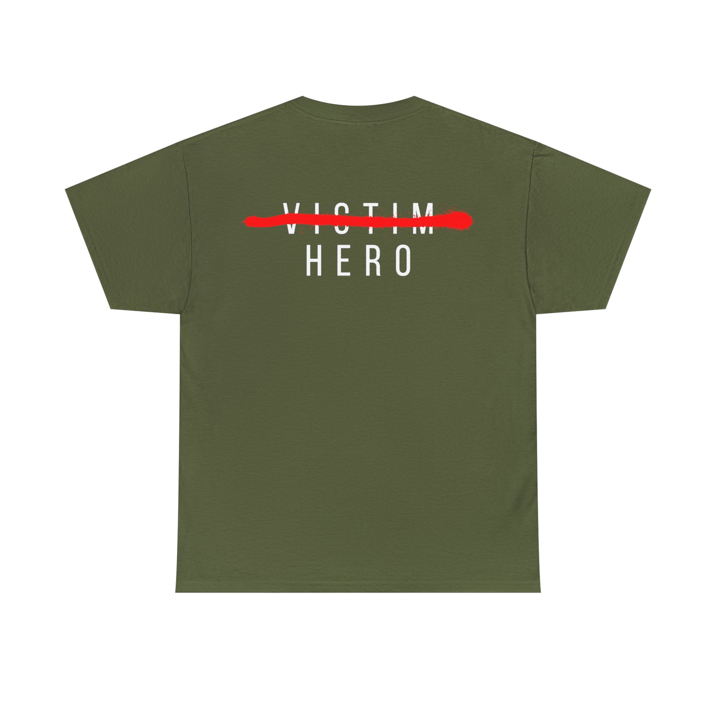 HERO Heavy Cotton Tee (logo on back)