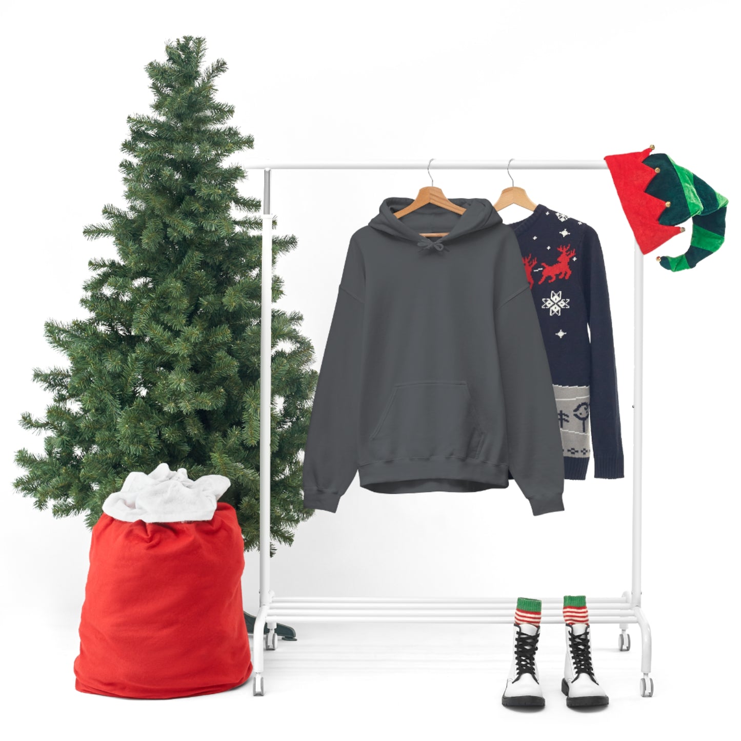HERO Heavy Blend™ Hooded Sweatshirt (logo on back)