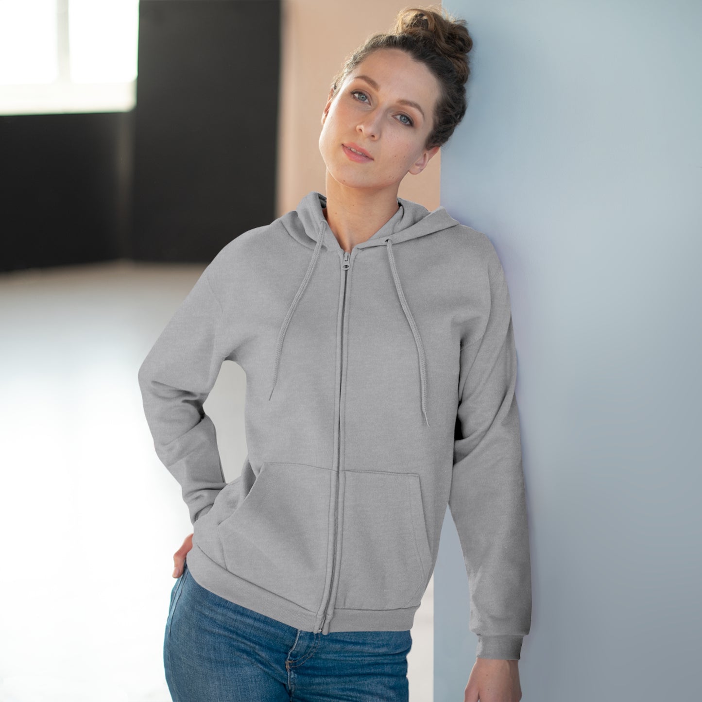 HERO Zip Up Hoodie (logo on back)