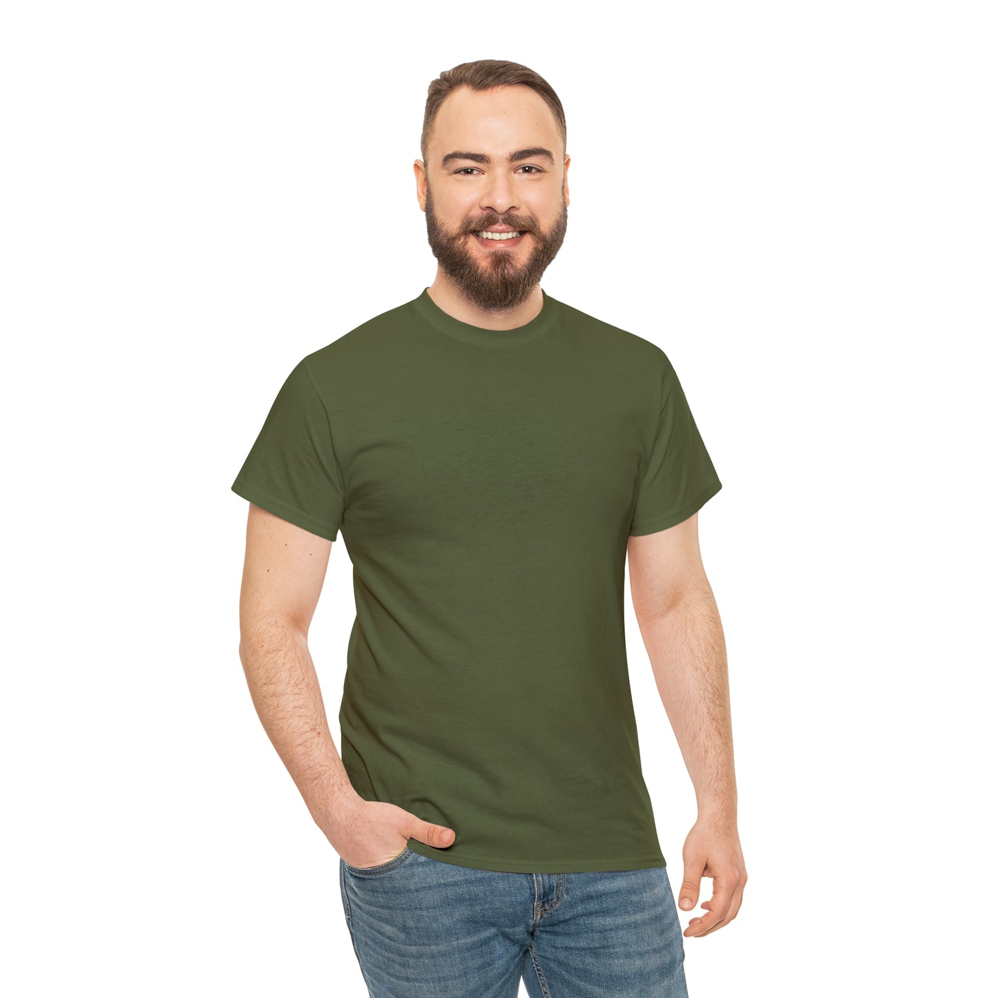 HERO Heavy Cotton Tee (logo on back)