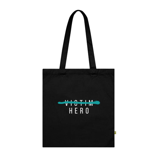PTSD Awareness Organic Cotton Tote Bag