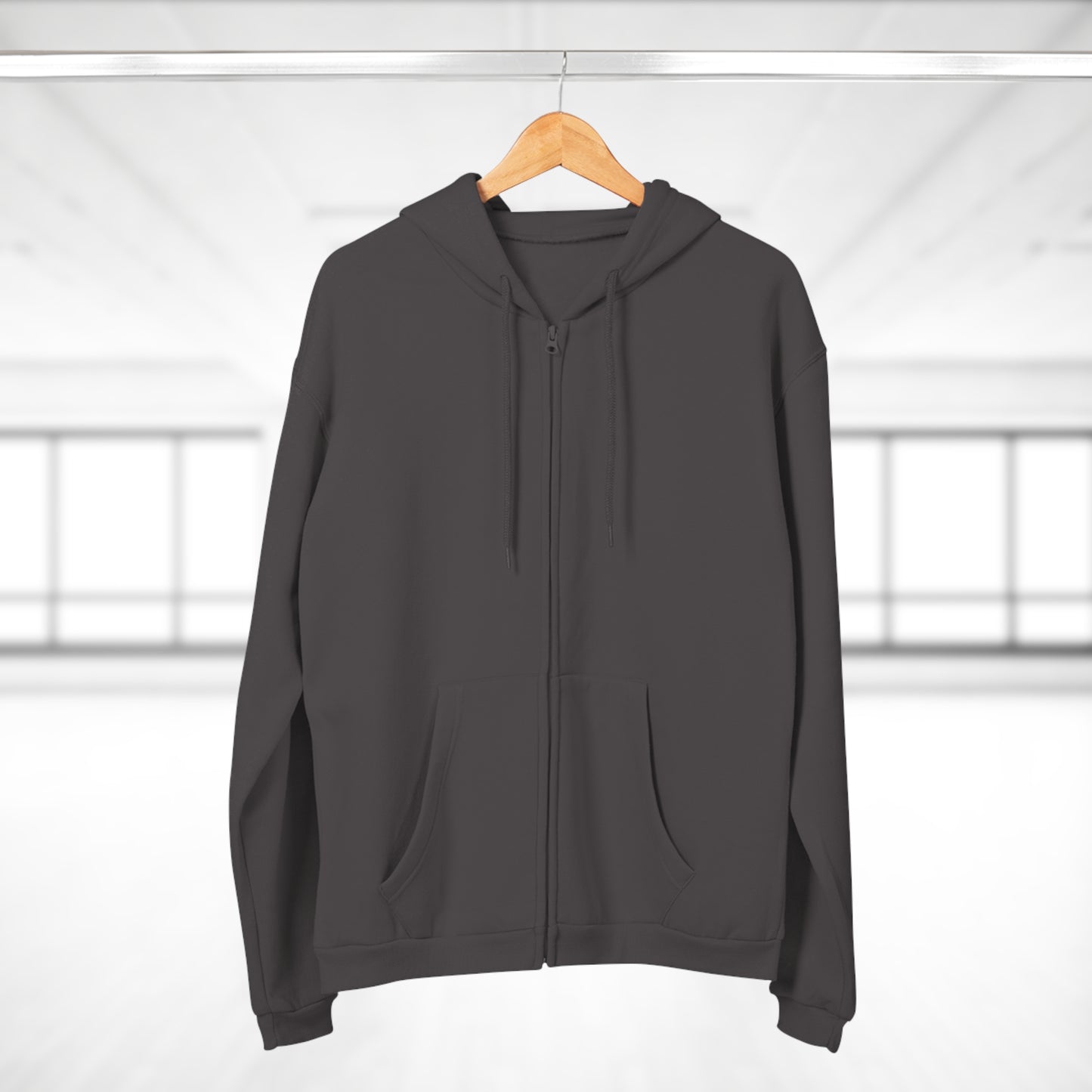 HERO Zip Up Hoodie (logo on back)