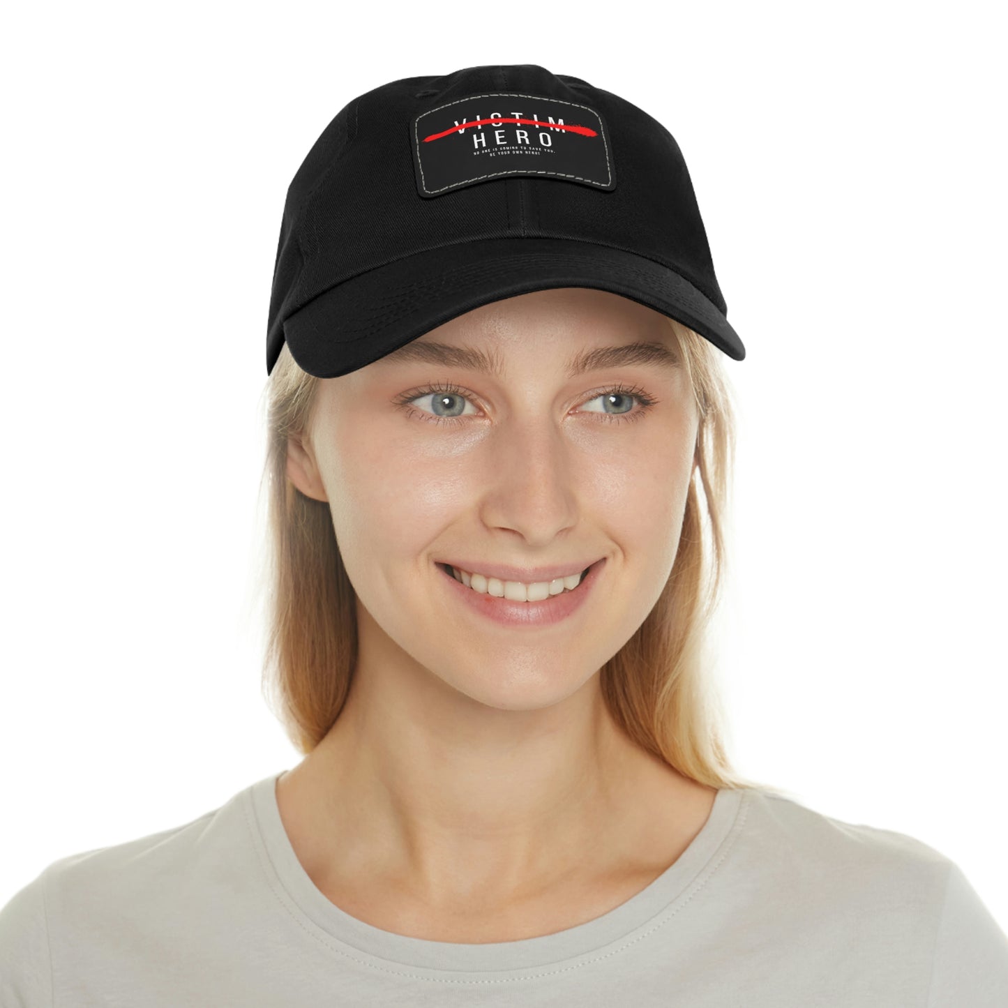 HERO Dad Hat with Leather Patch