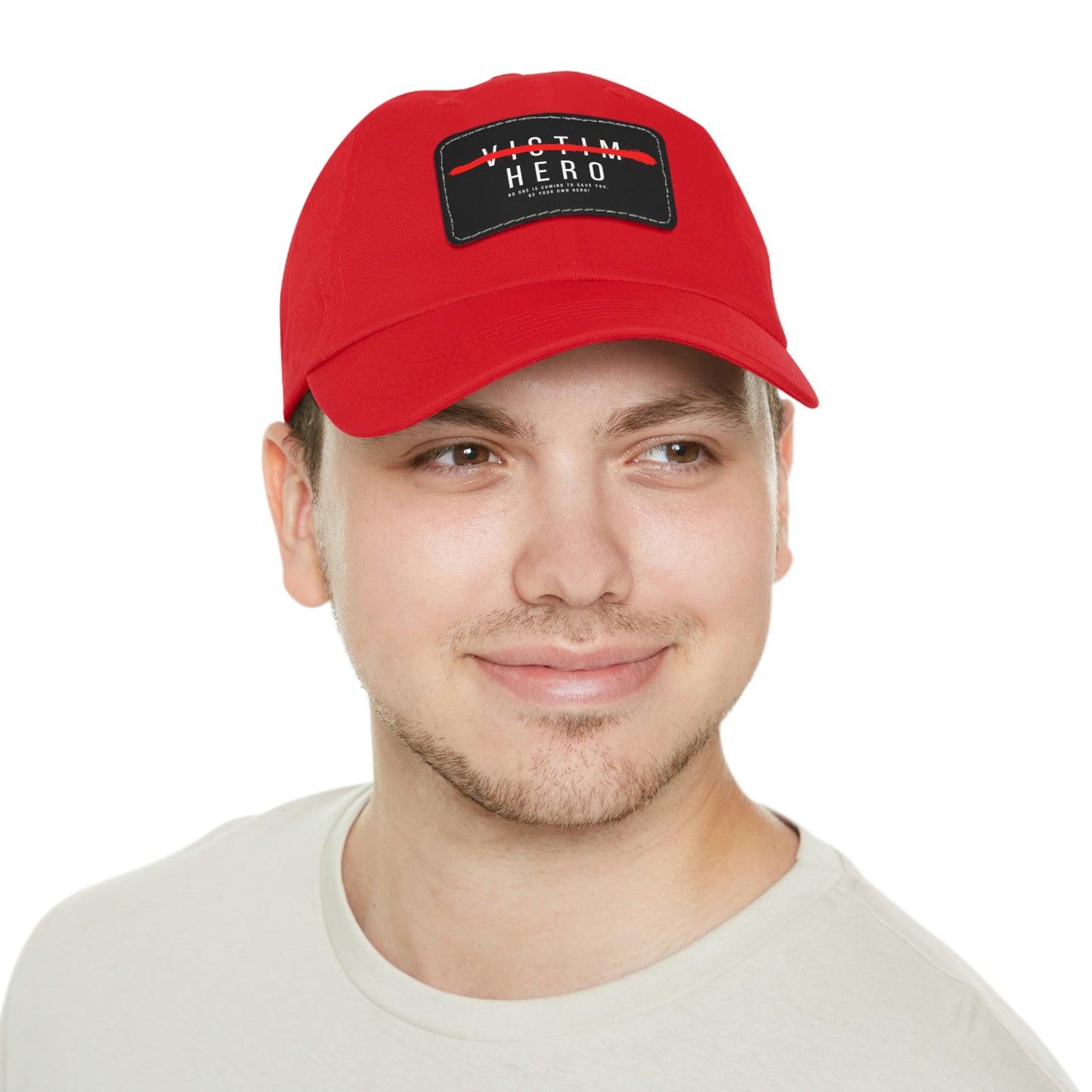 HERO Dad Hat with Leather Patch