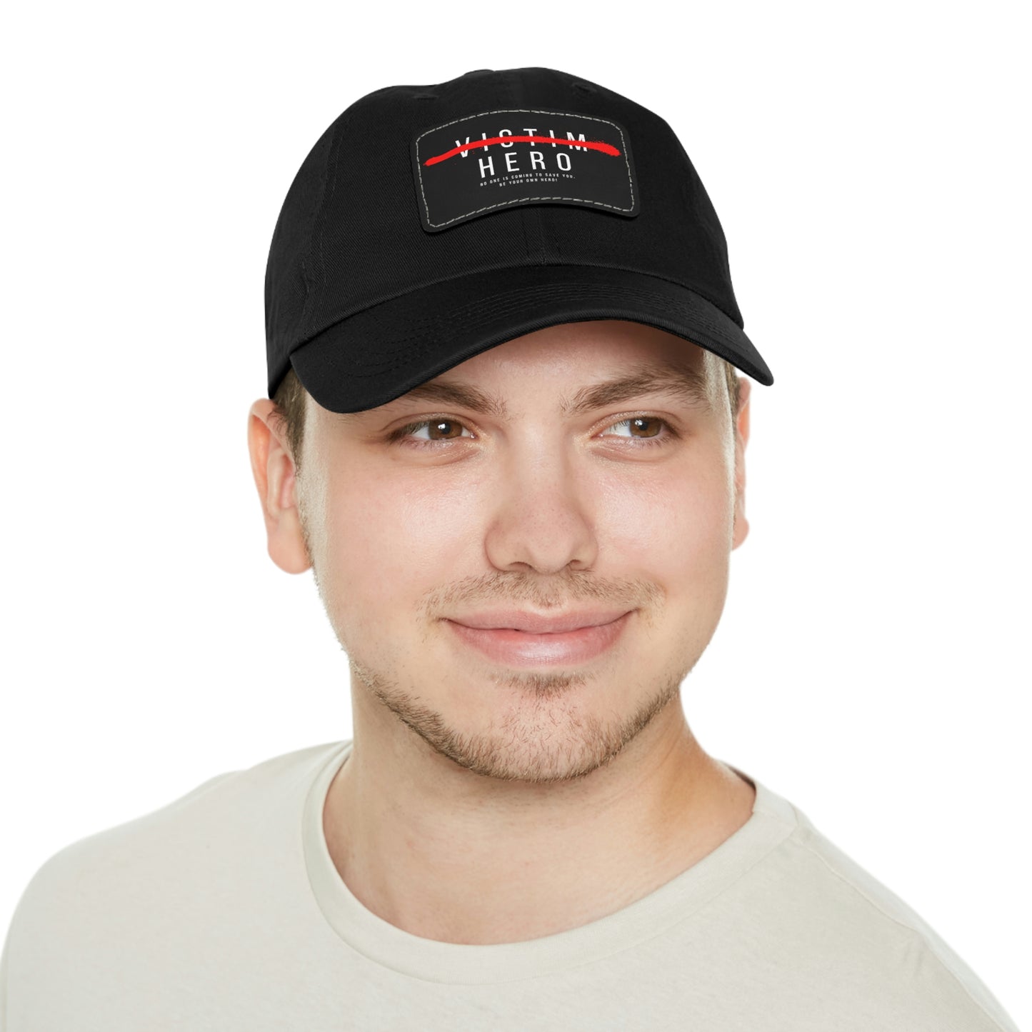 HERO Dad Hat with Leather Patch