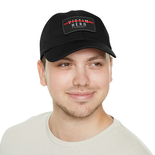 HERO Dad Hat with Leather Patch