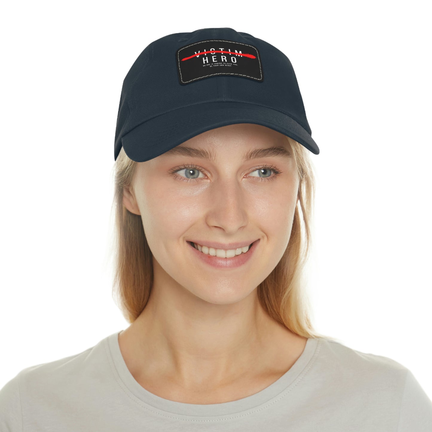 HERO Dad Hat with Leather Patch