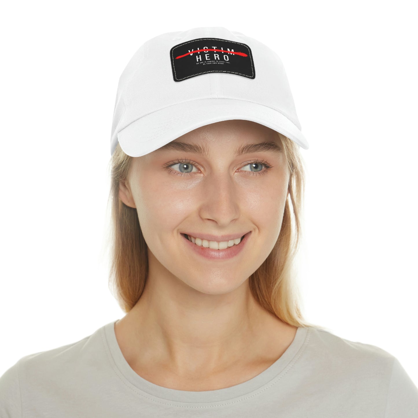 HERO Dad Hat with Leather Patch