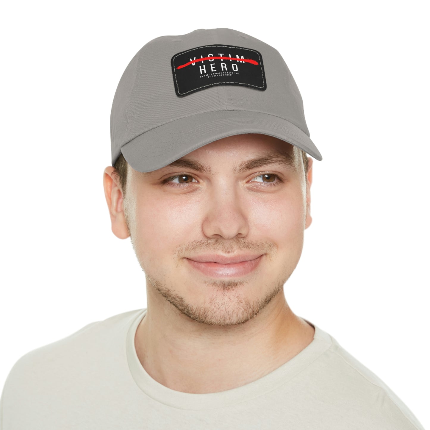 HERO Dad Hat with Leather Patch