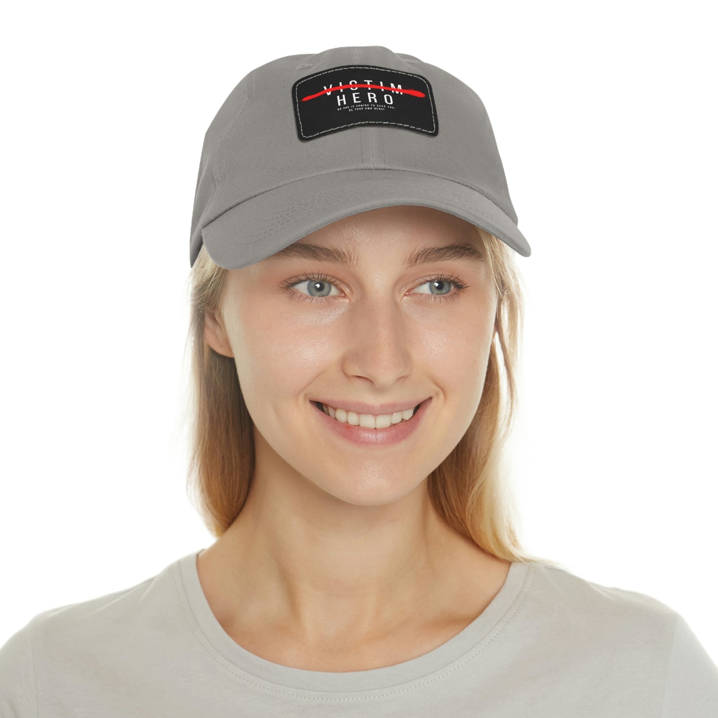 HERO Dad Hat with Leather Patch
